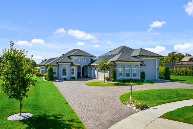 Custom Motorcoach Pool Home in Guard Gated Country Club Community in Lady Lake FL